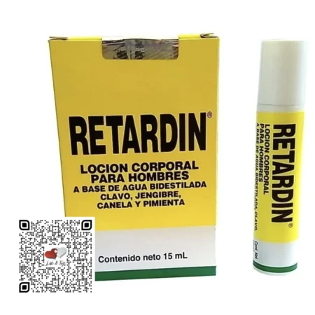 Retardin body lotion, un retardante en loción de origen natural para prolongar el tiempo de la eyaculación