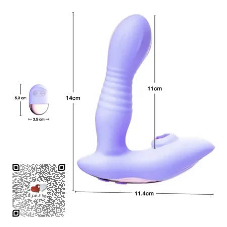vibrador-tabena-telescopico-con-succionador-de-clitoris-medidas VIBRADOR TABENA TELESCÓPICO CON SUCCIONADOR DE CLÍTORIS