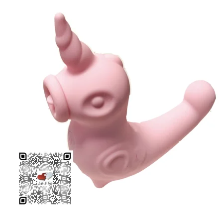 Vibrador unicornio con lengua 10 modos de vibración y 10 modos de lengua