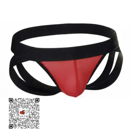 x3me-suspensorio-doble-soporte-rojo-show-off Suspensorio X3ME doble soporte show off transparencia levanta y redondea las nalgas