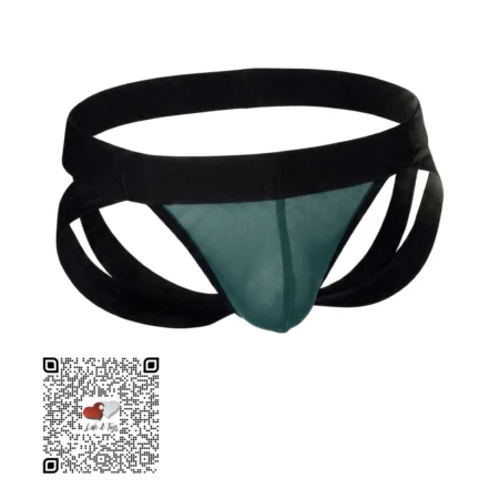 X3ME suspensorio doble soporte show off verde militar levanta y redondea las nalgas